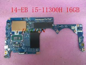 Placa Mae For 14-EB Carte Mère Carte Laptop Motherboard i5-11300H 16GB UMA M49687-601 Tested Fully Working