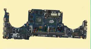 Carte Mere 00JJH7 For Inspiron 7577 Laptop Motherboard CN-00JJH7  0JJH7 LA-E991P SR32Q  i7-7700HQ GT1050 Tested Working