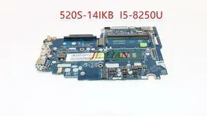 Placa Mae LA-E541P For 520S-14IKB Motherboard UMA I5-8250U 1.6Ghz 5B20Q15697 Good Working Condition