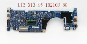 Replacement Compatibility For ThinkPad L13 Yoga X13 Laptop Motherboard i5-10210U 8G 5B20S72246 In Good Condition