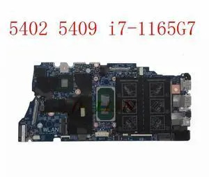 Scheda Madre MTYV1 0MTYV1 For INSPIRON 5402 5409 Laptop Mainboard MKB N TGL 8L MB 19861-1 i7-1165G7 Working OK