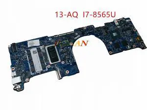 Placa Base  For 13-AQ Laptop Motherboards W/ i7-8565U MX250 L53413-601 MB 18744-1 448.0G903.0011 In Good Condition