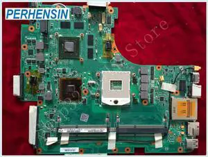 For N53JN Laptop MOTHERBOARD N53J N53JF N53JG S989 HM55 Test OK