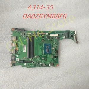 DA0Z8YMB8F0 Mainboard For A314-35 Laptop NBA7S11009 With SRKGY N6000 CPU Works ly