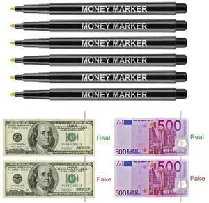 Professional Counterfeit Money Detector Counterfeit Bill Detector Keep Cash Safe and Secure Auto Disappear Money Checker