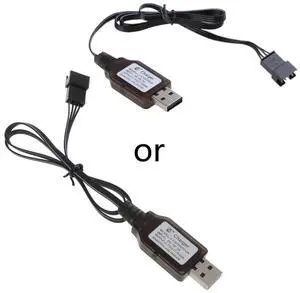 7.4v (3.7v x2) Charger SM-4P Li-ion Electric RC Toys DOUBLE E E561-001 QIDA FODA RUI CHUANG R/C car boat USB Charger