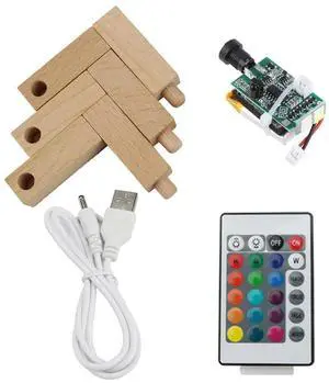 for Creative Moon Light Design DIY 16 Colors Remote USB Control Moon Night Light Board with Wood Support 3D Printer Part