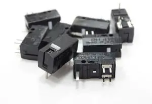 2 Pieces Mouse Micro Switch Button Strike Light Microswitch D2FP-FN2 for ROG Gladius III AimPoint 36K 80 Million