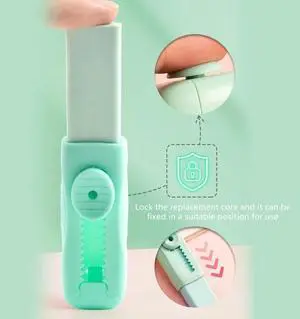 4Pcs Retractable Eraser Sliding Retractable Pencil Erasers Easy Erasing Refille Eraser for Student Kid Adult Writing