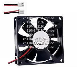Cooling Fan For DELTA AFB0824HH-F00 80*80*25MM DC24V 0.15A 2lines Cooling Fan For DELTA AFB0824HH-F00 80*80*25MM DC24V 0.15A 2lines