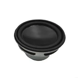 33mm 4Ohm 3W Round Rubber Edges Speaker Driver With Two Magnets Structure And Aluminum Concave Diaphragm