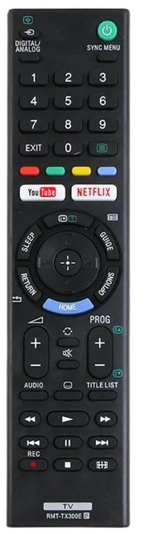 RMT-TX300E Remote Control Replacement for for TV KDL-49WE663 KDL-49WE665 KDL-49WE750 KDL-49WE5E5 Media Player