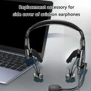 2Pcs Replacement Ear Pad Ear Cushion for ProFlight Series/ProFlight Series 2 Noise Cancelling Headphone Earpad Cushion