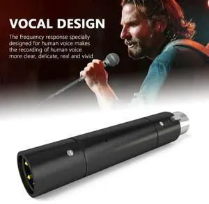 GAZ-MA1 MINI Dynamic Microphone Preamp Gain Single Channel Activator Increase Omnidirectivity for Dynamic Microphone