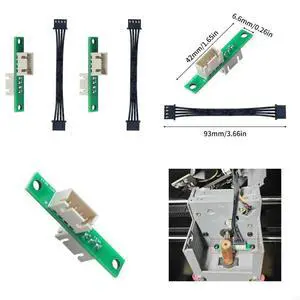Enhanceds Printer Adapter Plate For AD 5M Featuring Precisions Machined Connectors And Cable Management Solution