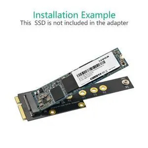 mSATA to Key B SSD to mSATA Mini PCIE Adapter Connector Adapter SSD Motherboard Support 2230 2242 2260 2280 Type