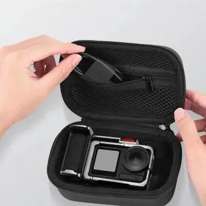 Water Resistant Travel Carrying Bag Organizers For 360 Cameras Customized Interior Pockets Protective Shell Design