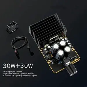 9V-18V 15W+15W Double Channel Digital Power Sound Amplifier Board TDA7377 Power Stereo Module for Car Home Theater