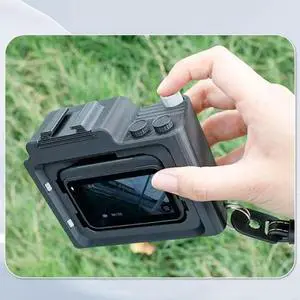 Low Profiled Bracket For 360 Action Cameras Holder Bracket LED Light Compatibility