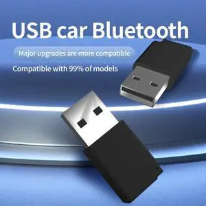 Mini Bluetooth 5.3 Music Receiver, Wireless Audio Adapter for Car, USB Power Supply, Bluetooth Car Kit Support Music Mini Bluetooth 5.3 Music Receiver, Wireless Audio Adapter for Car, USB Power Supply, Bluetooth Car Kit Support Music