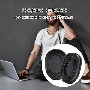 Against Slip Earphone Cushions Tall Density Spume Seal Upgraded Acoustics Constantly Hearing Comfort