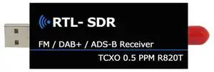 Wide Frequency Ranges Digital SDR Receiver USB Interfaces 100KHz-1.7GHz Full Bands Software Radio Receiver with Antenna