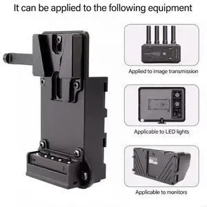 V-Lock Plate Adapter V Mount Adapter Plate For F550 F750 F970 Batteries For Cameras Monitors LED Lights
