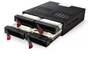 HE-2006 4 Slots Sata Internal Rack 2.5 Inch Hard Drive Case Internal Mobile Rack Capacity Expansion With Led Indicator