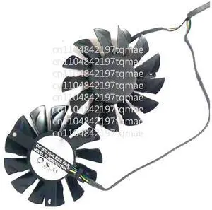 FOR Cooling Fan PLD08010S12HH DC12V 0.35A Two Fan 4PIN
