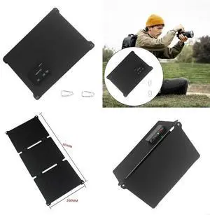 Solar Panel Portable Folding Bag USB Type C Output Solar Charging Outdoor Power Supply for Home Power