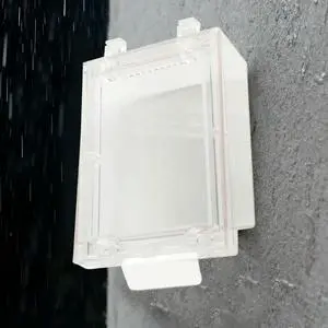 Transparent Switches Cover With Easy Installation Corrosion Resistant Designs Protective Cover for Outdoor Use
