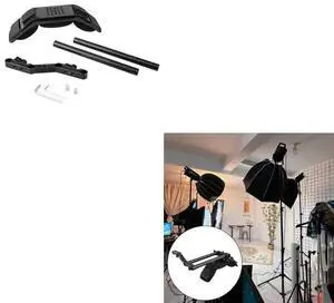 360 Degree Rotating Ergonomic Shoulder Pad 15mm Rod Clamp Adapter For DSLR Camera Shoulder Mount Rig Support Systems