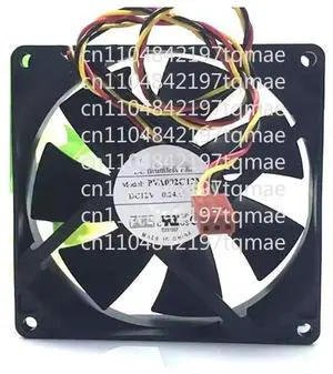 Cooling Fan For PVA092G12M-F3-AS DC12V 0.24A 9CM 3PIN Cooling Fan For PVA092G12M-F3-AS DC12V 0.24A 9CM 3PIN