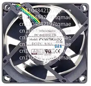 Cooling Fan For PVA070G12Q-P29-BE DC12V 0.50A 7CM 4PIN