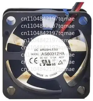 Cooling Fan For DELTA ASB0312HA-AE07 30*30*10MM DC12V 0.12A 2lines