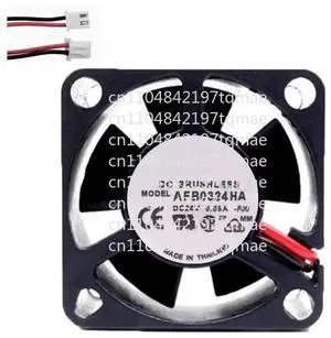 Cooling Fan For DELTA AFB0324HA-F00 30*30*10MM DC24V 0.08A 2lines