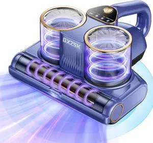 Mattress Vacuum Cleaner, 16Kpa Bed Vacuum Cleaner with 253.7Nm UV-C Light, Ultra