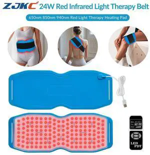 ZJKC 660nm 850nm 940nm Red Lamp Therapy Infrared Light Heating Pad for Body Pain