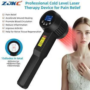 ZJKC 305W LLLT Cold Laser Red Light Therapy Machine For Home and Clinic Pain Relief ZJKC 305W LLLT Cold Laser Red Light Therapy Machine For Home and Clinic Pain Relief
