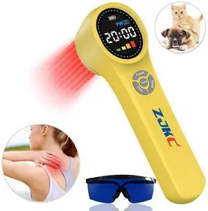 ZJKC Class 4 Cold Laser Therapy Device for Pain Relief Wound Healing Human Pets