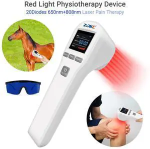 ZJKC 880mW Red Light Therapy Low Level Laser Treatment Device for Pain 650nm 808nm