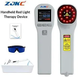 ZJKC Red Infrared Light Therapy Device Cold Laser Machine for Muscle and Joint Pain