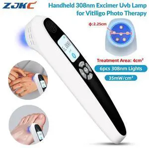 ZJKC 35mW/cm2 308nm Excimer Home Uv Light Therapy Device for Skin Diseases Treatment