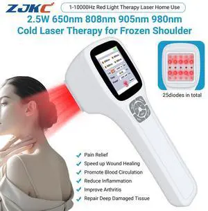 ZJKC 808nm 905nm 980nm Cold Low Level Laser Therapy Device Laser for Pain Treatment