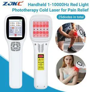 ZJKC 2500mW Cold Laser Therapy at Home Red Infrared Light Device for Pain Relief