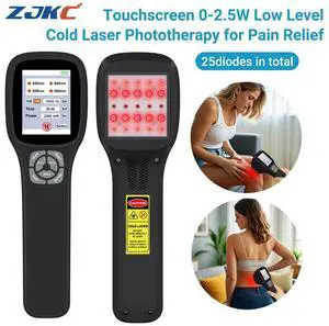 ZJKC 2500mW Red Infra Light Therapy At Home for Pain Relief Low Level Laser Treatment