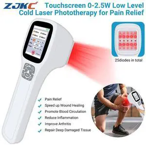 ZJKC 2.5W Cold Low Level Laser Therapy Device Red Infrared Light Treatment for Pain ZJKC 2.5W Cold Low Level Laser Therapy Device Red Infrared Light Treatment for Pain