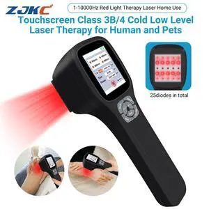 ZJKC Touchscreen 2.5W Cold Laser Therapy for Pain Low Level Laser Treatment Device