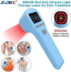 ZJKC 880mW Low Level Laser Therapy Cold Laser Treatment Device for Pain Relief Offer ZJKC 880mW Low Level Laser Therapy Cold Laser Treatment Device for Pain Relief Offer