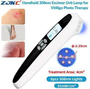 ZJKC 308nm Excimer Uvb Light Therapy Device for Skin Disorders Treatment Device 35mW/
